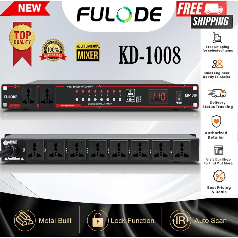 10-Way High Power Sequencer Re - Power Supply review and price