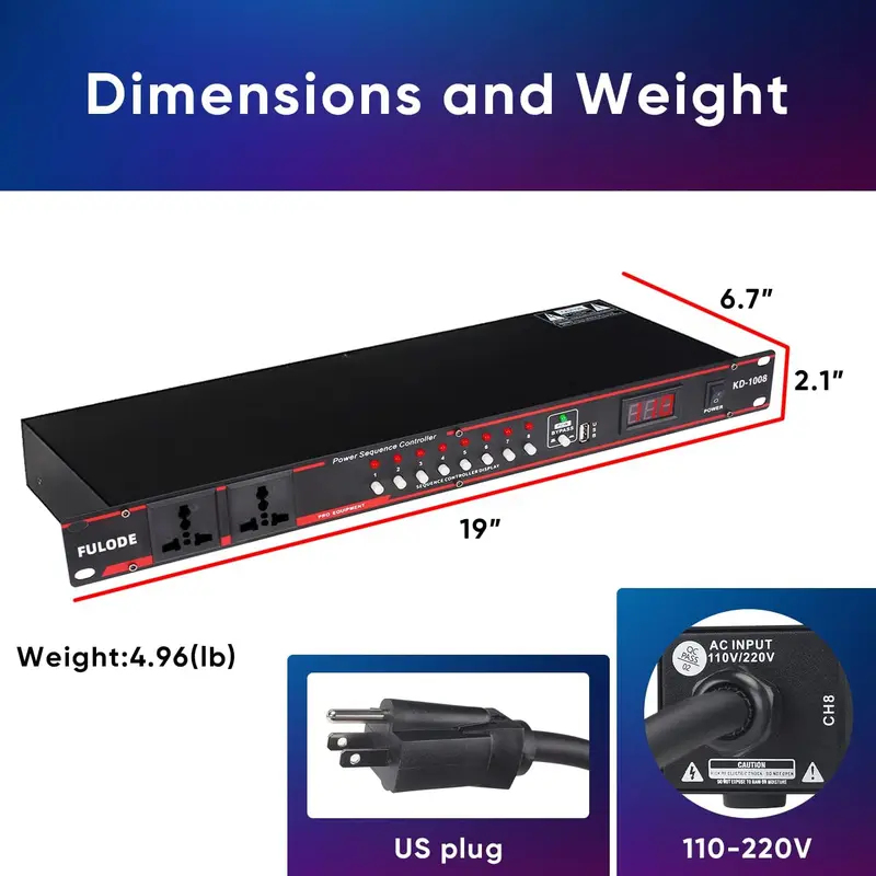 10-Way High Power Sequencer Re - Power Supply review and price