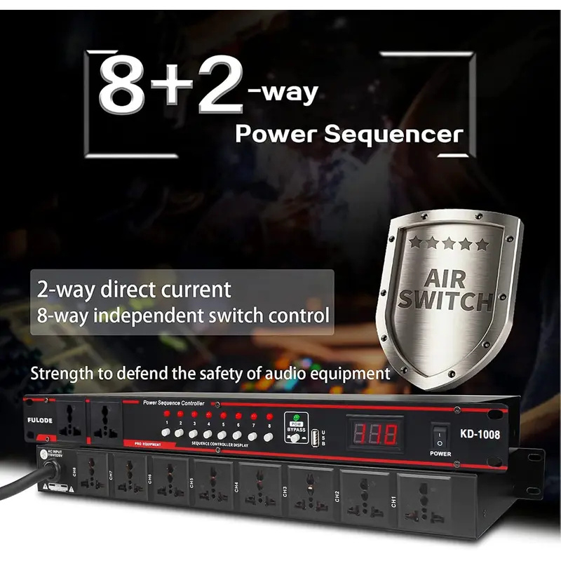 10-Way High Power Sequencer Re - Power Supply review and price