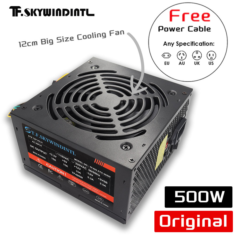 Cheap 500W Black ATX Desktop G - Power Supply 650W review and price