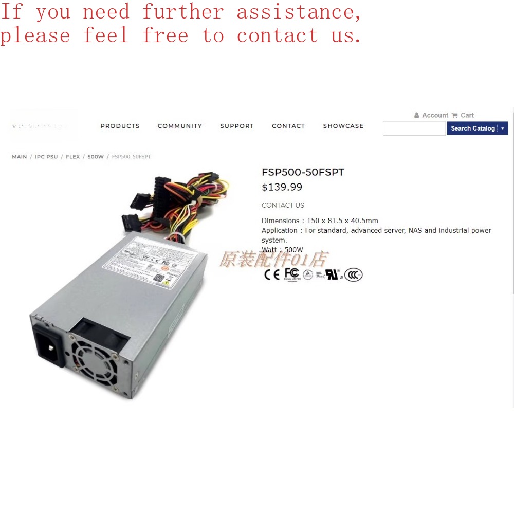 For Quanhan FSP500-50FSPT 500W - Power Supply 500W review and price